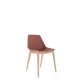 Polypropylene Shell Chair Beech Wooden 4-Leg Frame